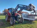 CASE IH FARMALL 95 U traktor 4000 üzemórával,  QUICKE Q49 homlokrakodóval eladó