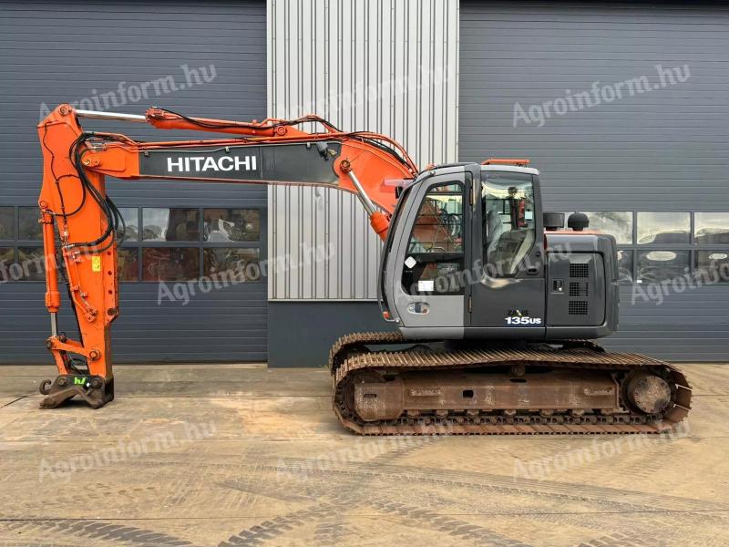 Hitachi ZX135US lánctalpas kotrógép / 2007 / 8 536 üzemóra / Lízing 20%-tól