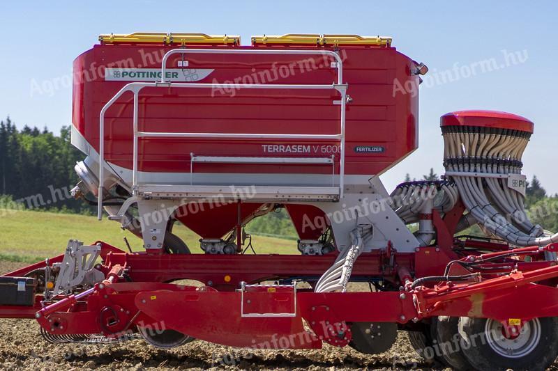 Pöttinger Terrasem V 6000 D Z direktvetőgép őszi vetésre előrendeléssel