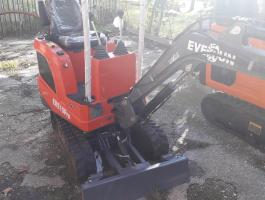 Everun ERE10 Pro mini forgó kotró fordítható gémmel