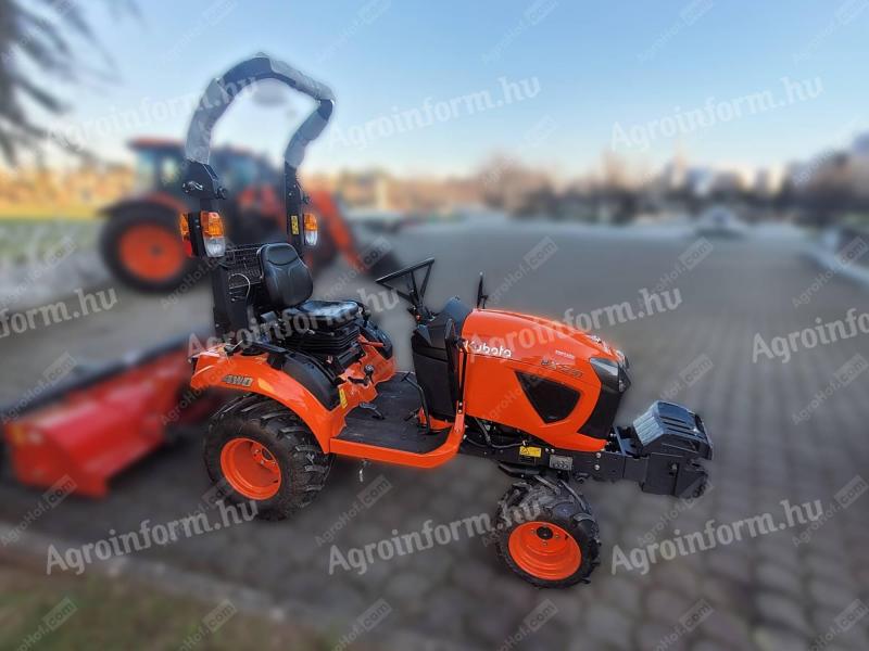 Kubota Minitraktor bukókerettel 25 LE / Kubota BX231 [DEMO]