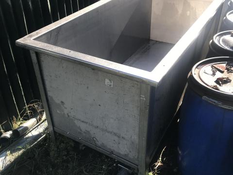 Rozsdamentes acél kád 9hl Rozsdamentes acél kád 9hl
