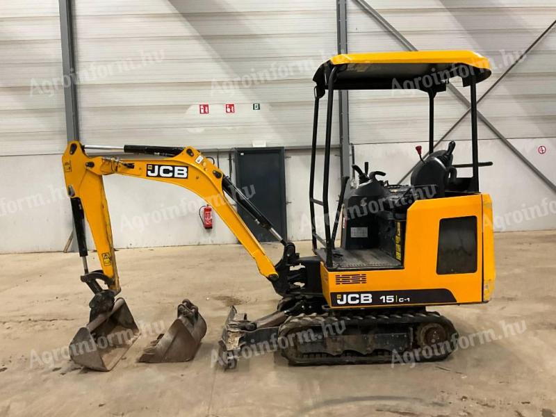 JCB 15C-1 minikotró / 2019 / 1 134 üzemóra / Lízing 20%-tól