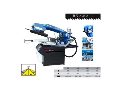 PILOUS ARG 330 PLUS F gravitációs szalagfűrészgép PILOUS ARG 330 PLUS F gravitációs szalagfűrészgép