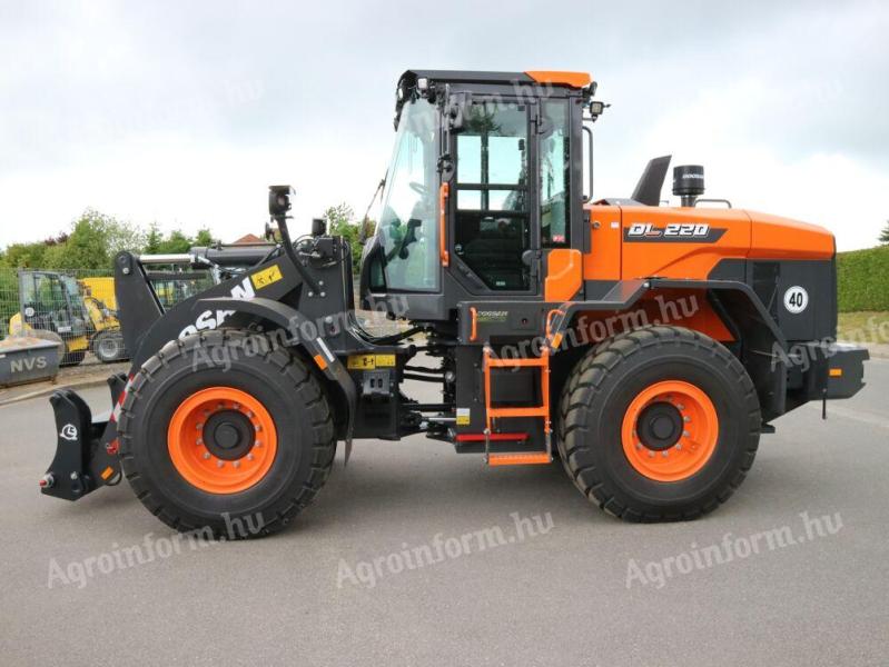 Doosan DL220-7 homlokrakodó / 2022 / 1.200 üzemóra / Lízing 20%-tól