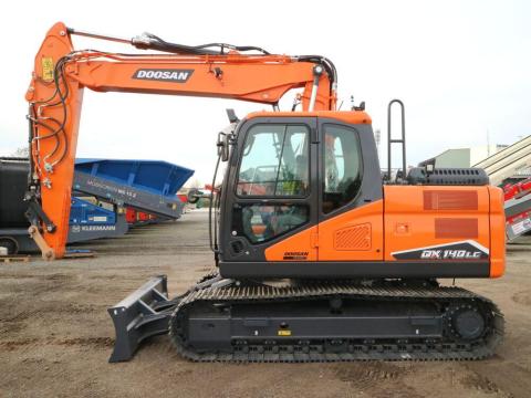 Doosan DX140LC-7 lánctalpas kotrógép / 2022 / 1 üzemóra / Lízing 20%-tól
