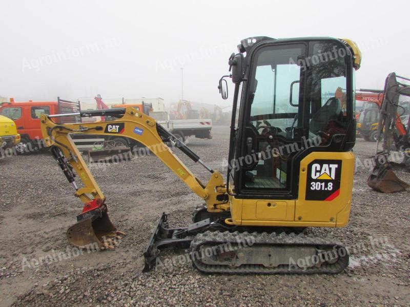 Caterpillar 301.8 minikotró / 2019 / 1 522 üzemóra / Lízing 20%-tól