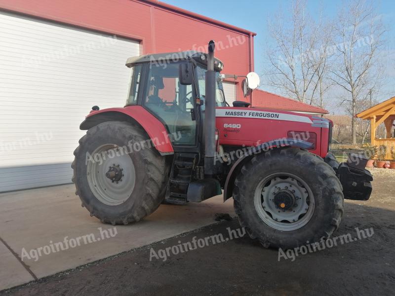 Massey Ferguson 6490 eladó/ csere bálázóra,  rövidtárcsára