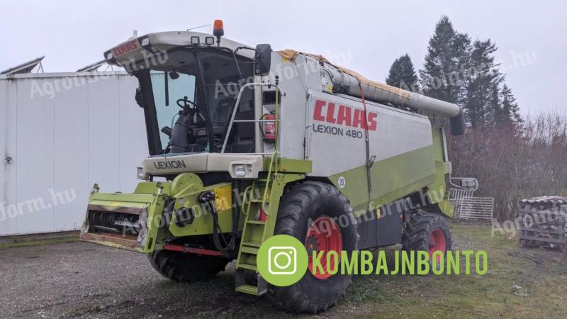 Claas Lexion 480 bontott alkatrészek