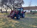 Case IH Maxxum 125 + LRZ 120 homlokrakodó