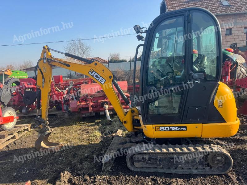 JCB 8018 CTS MINIKOTRÓGÉP,  1.8 TONNA