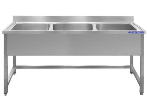 Rozsdamentes mosogató-3 medencés Rozsdamentes mosogató-3 medencés