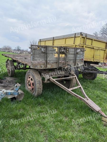 Eladó billenős potkocsi 4tonnás