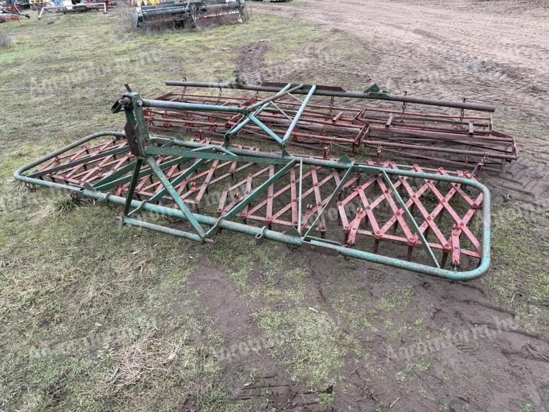 HEGER 4 m-es boronás kombinátor,  fogas,  simító MTZ kategória
