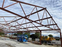 Csarnok,  acélszerkezet,  gabonatároló,  gépszín,  szerelőműhely,  hangár,  raktár