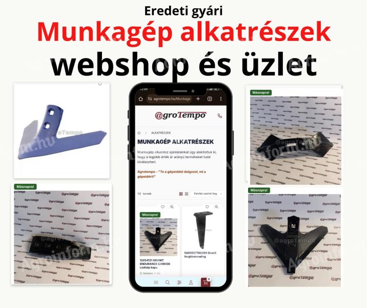 Munkagép alkatrészek minden géptípushoz