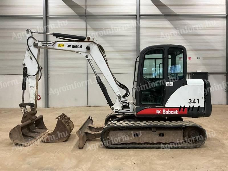 Bobcat 341 G minikotró / 2019 / 1 500 üzemóra / Lízing 20%-tól