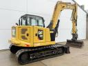 Caterpillar 308CR 07A lánctalpas kotró / 2019 / 7.206 üzemóra / lízing 20%-tól