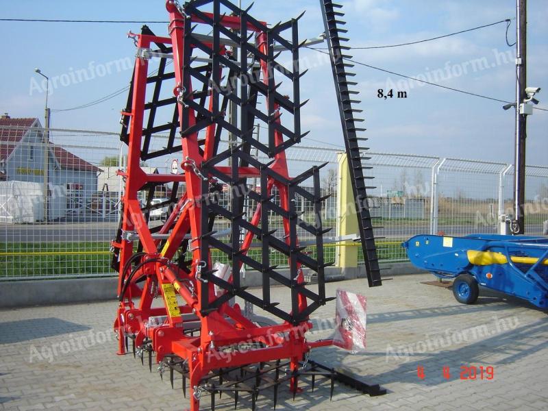 Borona 8,4 m + hátsó simító AGRO-OSEK
