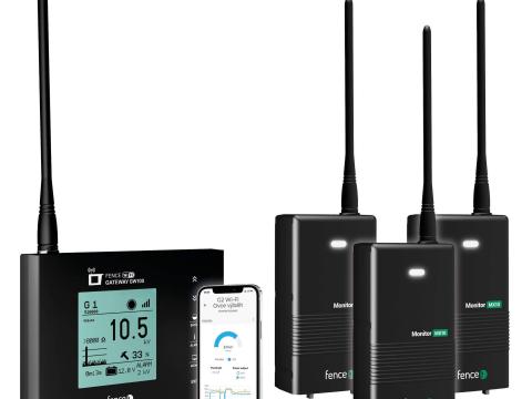 Univerzális online villanypásztor-felügyeleti készlet - WiFi Gateway GW100 és MX10 monitor Univerzális online villanypásztor-felügyeleti készlet - WiFi Gateway GW100 és MX10 monitor