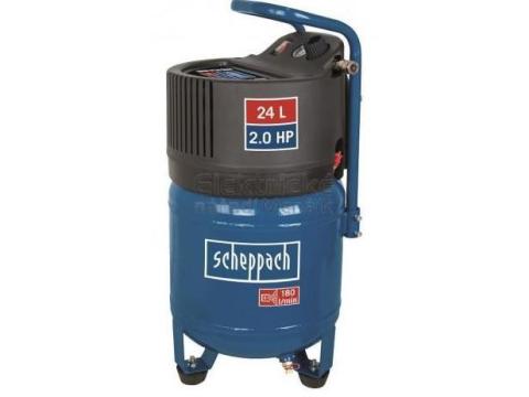 Vertikális 24L / 10Bar Álló Kompresszor 2Le - Scheppach HC 24 V - Száraz Kompresszor HC24V Vertikális 24L / 10Bar Álló Kompresszor 2Le - Scheppach HC 24 V - Száraz Kompresszor HC24V