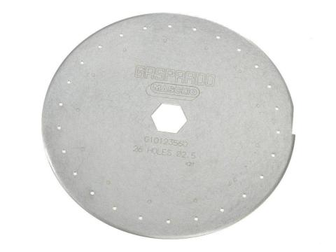 Gaspardo vetőtárcsák. Kukorica (26x4,5),  Napraforgó (26x2,5)