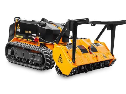 FAE RCU75 TÁVVEZÉRELT GUMIHEVEDERES SZÁRZÚZÓ