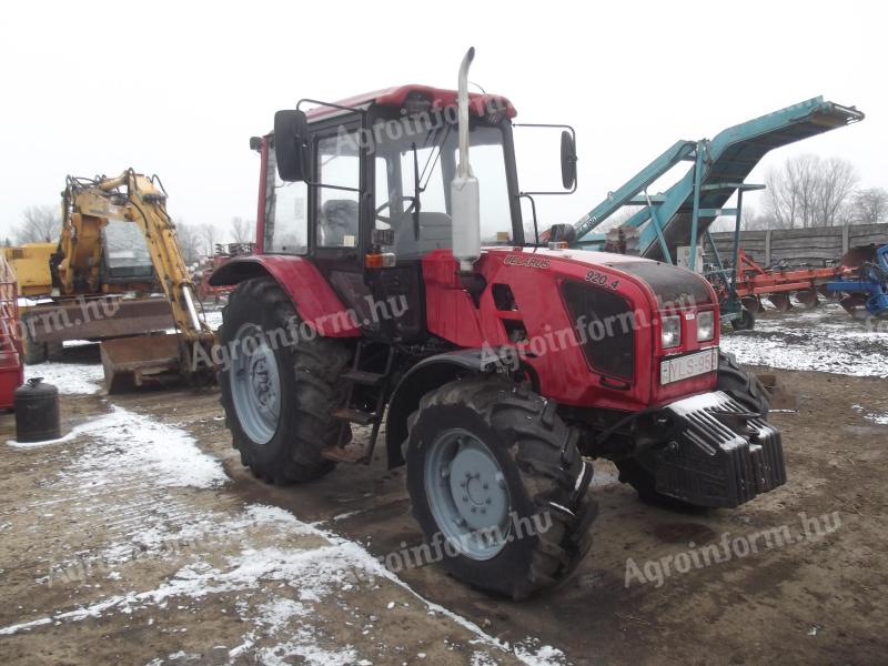 Eladó MTZ 920.4 monoblokkos,  lamellés TLT-s traktor