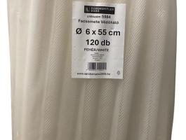 Facsemete védőrács 6x55 cm fehér/fekete