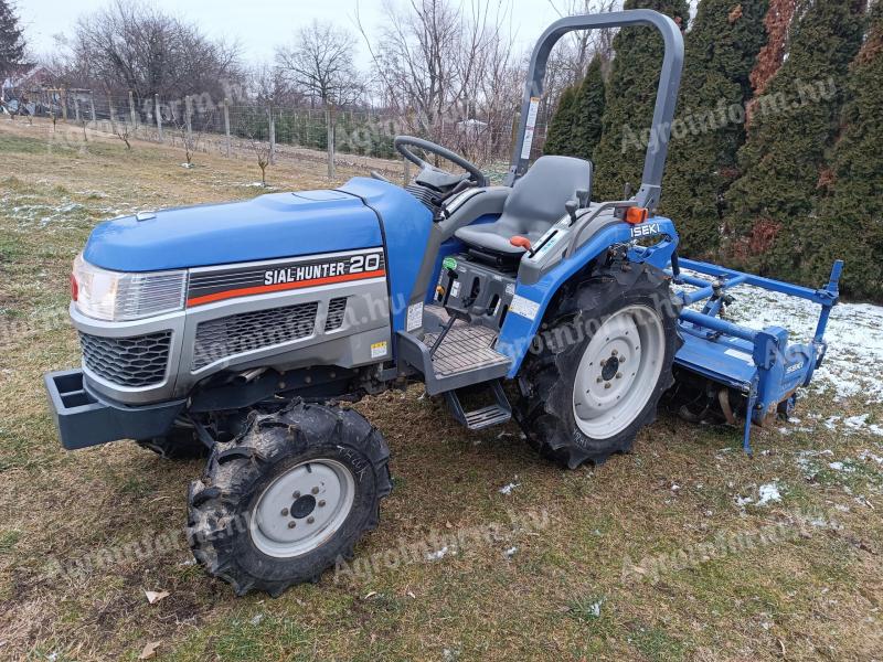 Iseki Sial Hunter 20 japán kistraktor,  Kubota,  Yanmar,  AGT