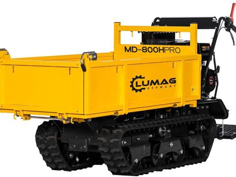 Hernyótalpas minidömper / motoros talicska Lumag MD800HPRO