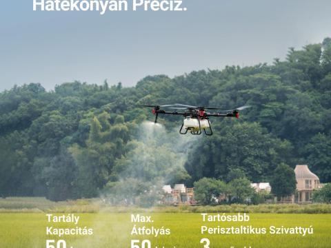 XAG P100 Pro permetező drón szett 2 db töltővel,  4 db akkumulátorral és hűtővel folyamatos munkavégzéshez XAG P100 Pro permetező drón szett 2 db töltővel,  4 db akkumulátorral és hűtővel folyamatos munkavégzéshez
