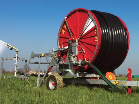 RM 75/350 típusú öntöződob,  GX 570 széria