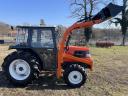 Kubota 32LE japán kistraktor Klímás traktor 2Új Első Gumi Ingyenes Szállítás Szervizelve