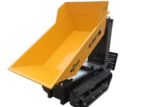 Elektromos távirányítós hernyótalpas minidömper motoros talicska – Lumag MD500EFN