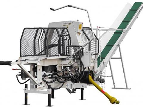 TLT tűzifafeldolgozó hasítógép / rönkhasító / SSA500Z tűzifa-készítő automata