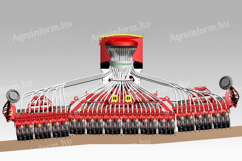 PÖTTINGER TERRASEM precíziós gabonavetőgépek talajkímélő megoldásokhoz