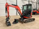 Kubota U 27-4 Mini Kotró / 2015 / 1 722 üzemóra / Lízing 20%-tól