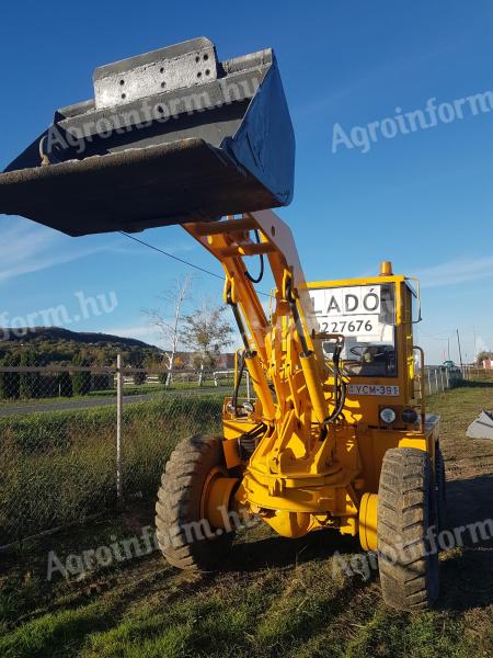 Zetor UN 053 rakodógép,  homlokrakodó