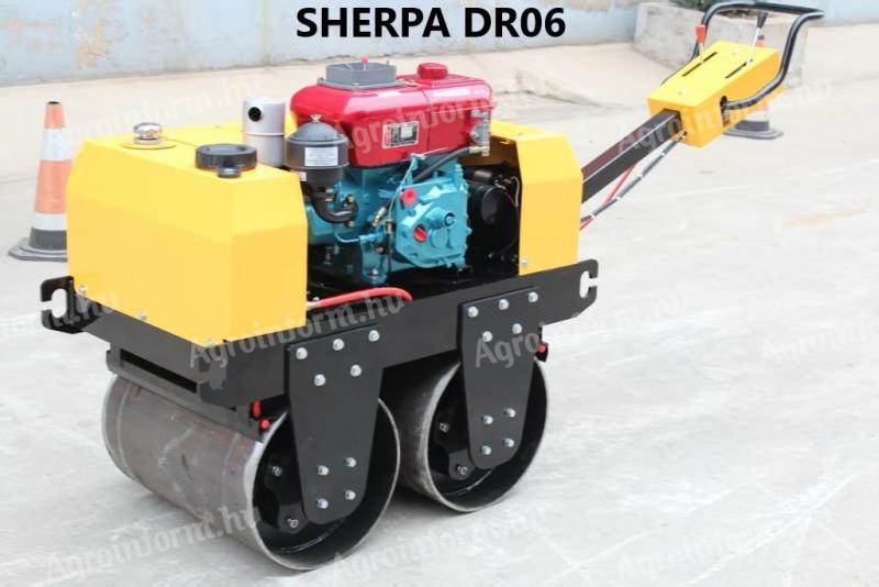 Sherpa DR06 Duplavibrós Víztartályos Úthenger ÚJ