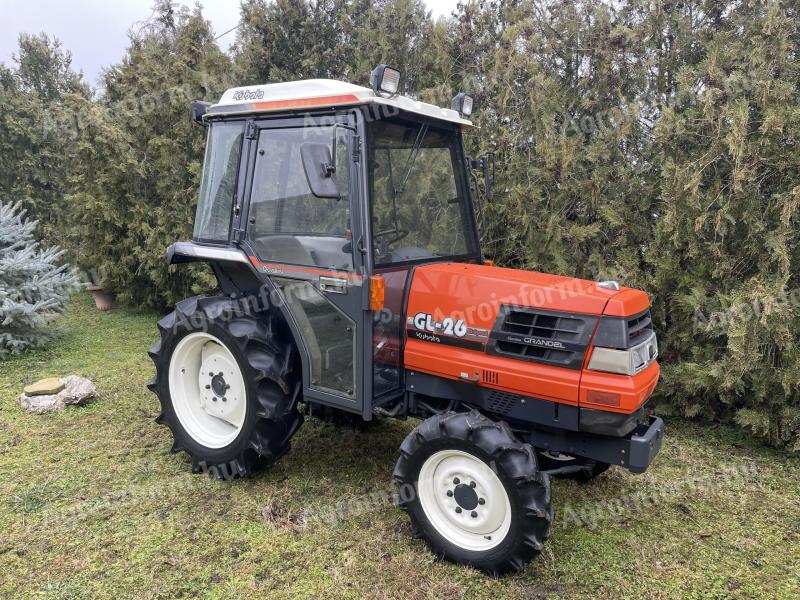 Kubota 26LE PowerShift Vmax 24km/h klímás japán traktor kistraktor Ingyenes Szállítás