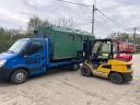 Zil 131 körbe ablakos porszáraz bódé konténer felépítmény
