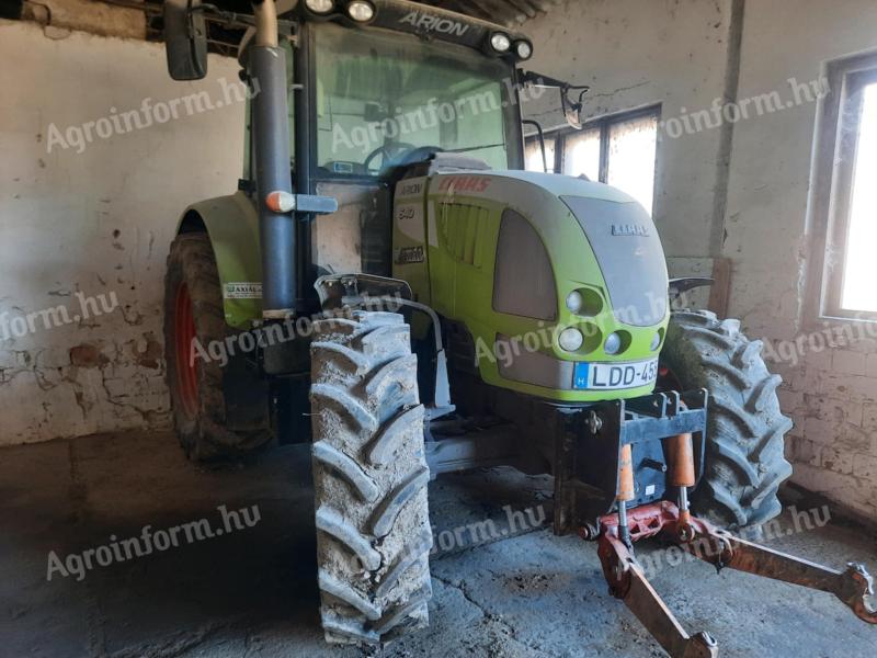 Claas Arion 540 CIS,  fronthidraulika,  front TLT