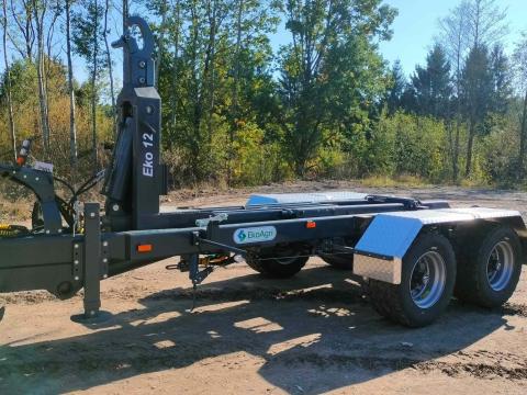 EKOAGRI Hook Lift Trailer EKO12 with 13 Ton Loading Capacity! EU Homologation EKOAGRI Hook Lift Trailer EKO12 with 13 Ton Loading Capacity! EU Homologation