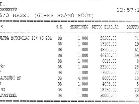 Massey Ferguson szűrők és szervizanyagok, alkatrészek készletről Massey Ferguson szűrők és szervizanyagok, alkatrészek készletről