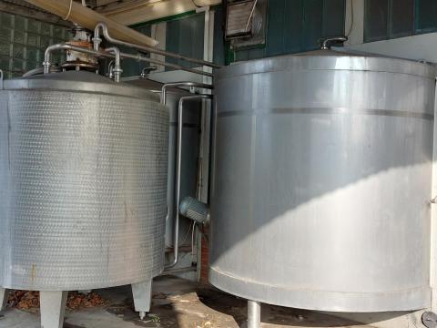 8000 literes rozsdamentes tartály 8000 literes rozsdamentes tartály