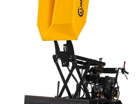 MAGAS EMELÉSŰ HERNYÓTALPAS MINIDÖMPER - MOTOROS TALICSKA Lumag MD500HPROHT