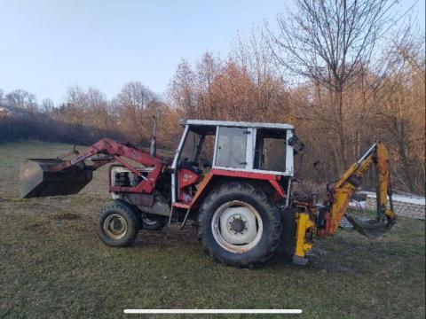 Steyr 8070 homlokrakodó kotrógép Steyr 8070 homlokrakodó kotrógép