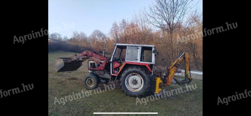 Steyr 8070 homlokrakodó kotrógép