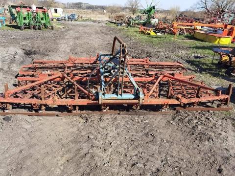 RAU KOMBI 4.4 méteres borona,  dupla rögtörőhengerrel RAU KOMBI 4.4 méteres borona,  dupla rögtörőhengerrel